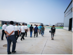 滄州市委常委、常務(wù)副市長(zhǎng)和春軍一行 赴我公司調(diào)研生產(chǎn)建設(shè)情況
