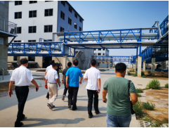滄州市委常委、常務(wù)副市長(zhǎng)和春軍一行 赴我公司調(diào)研生產(chǎn)建設(shè)情況