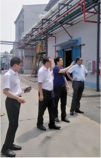 中化學(xué)科學(xué)技術(shù)研究有限公司、中國(guó)石化工業(yè)聯(lián)合會(huì)到天罡興泰孵化基地交流考察